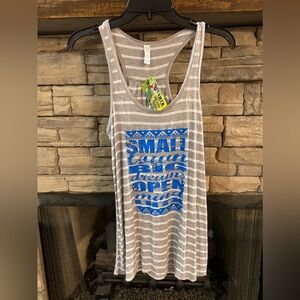 NWT - LXTX - sassy tank top
